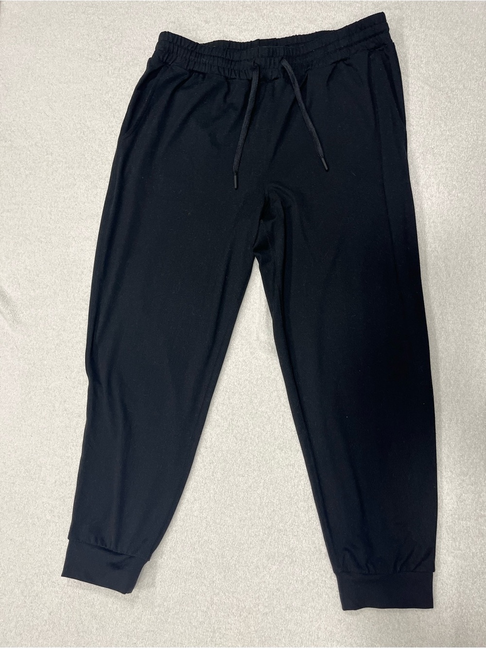 Quince Black Elastic-Waist Joggers - Women's Track Pants